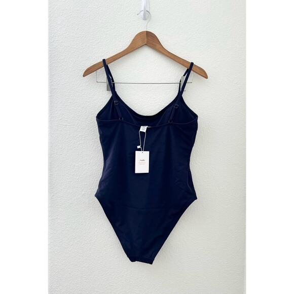 Andie Swim the Amalfi One Piece in Navy XS NWT - Picture 4 of 7